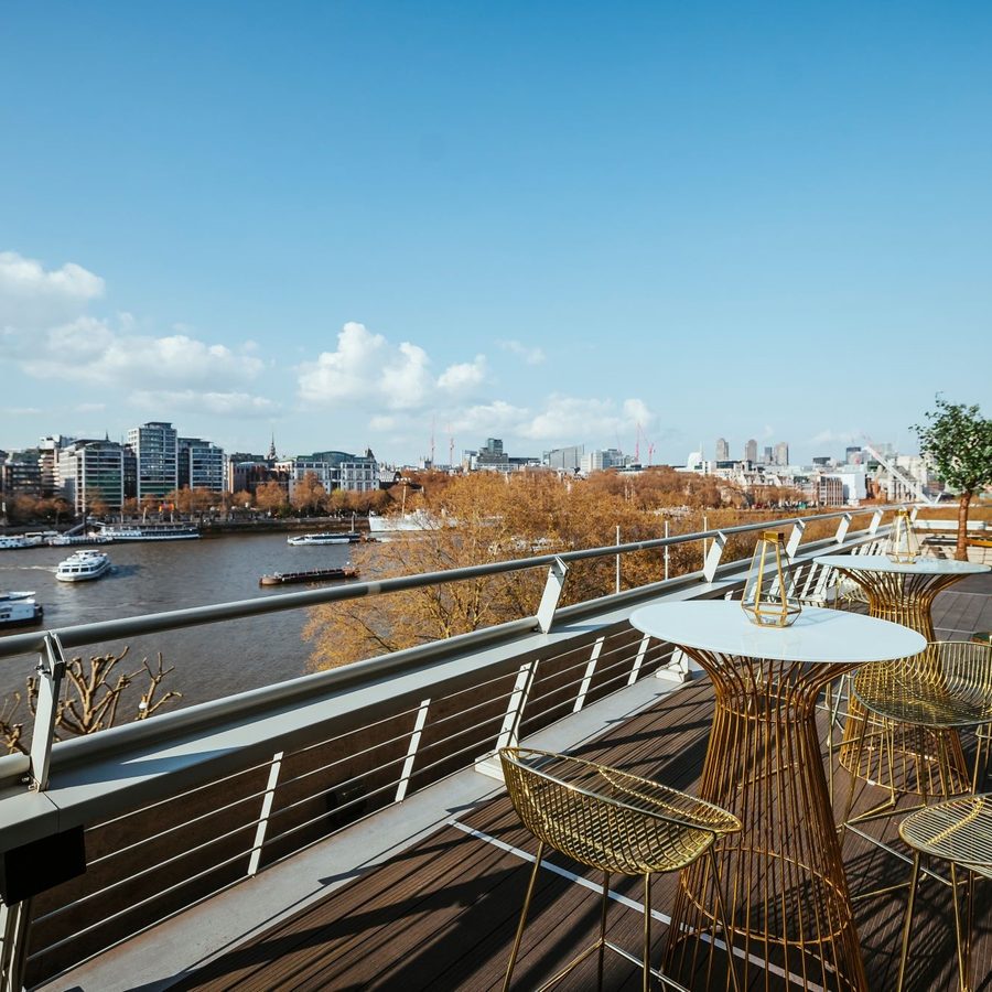 View from Buffini Chao Deck at National Theatre