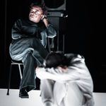Michele Austin as Dr Lorna James and Taylor Russell as Connie in The Effect. Michele sits in a chair and Taylor sits with her arms covering her face.